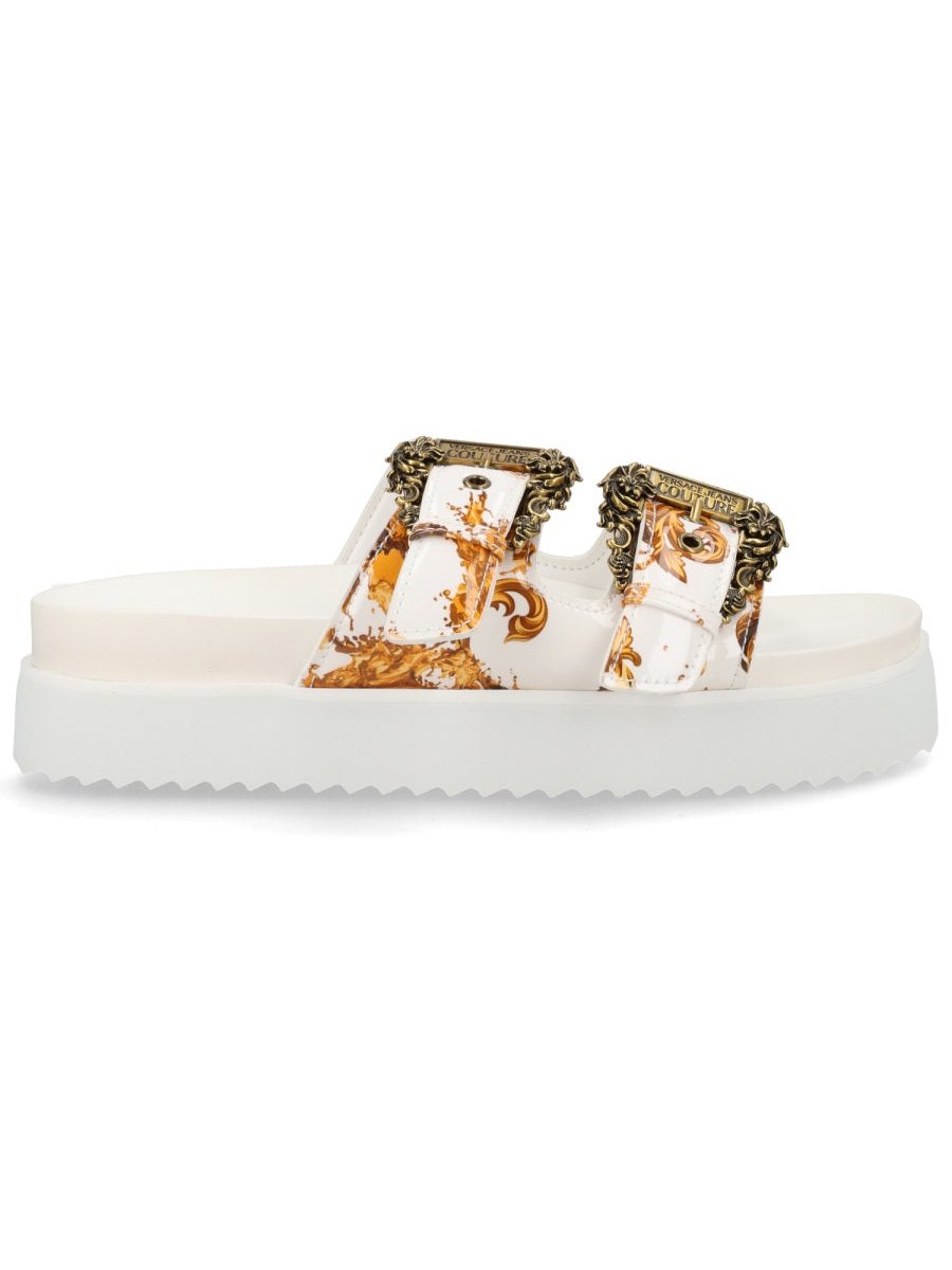 Versace Jeans Couture Arizona Sandals — White, view 5