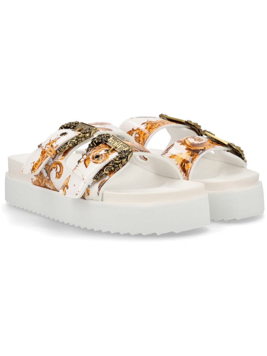 Versace Jeans Couture Arizona Sandals — White, view 6