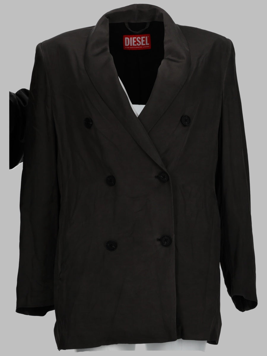 Diesel Viscose Blazer — Gray by Diesel