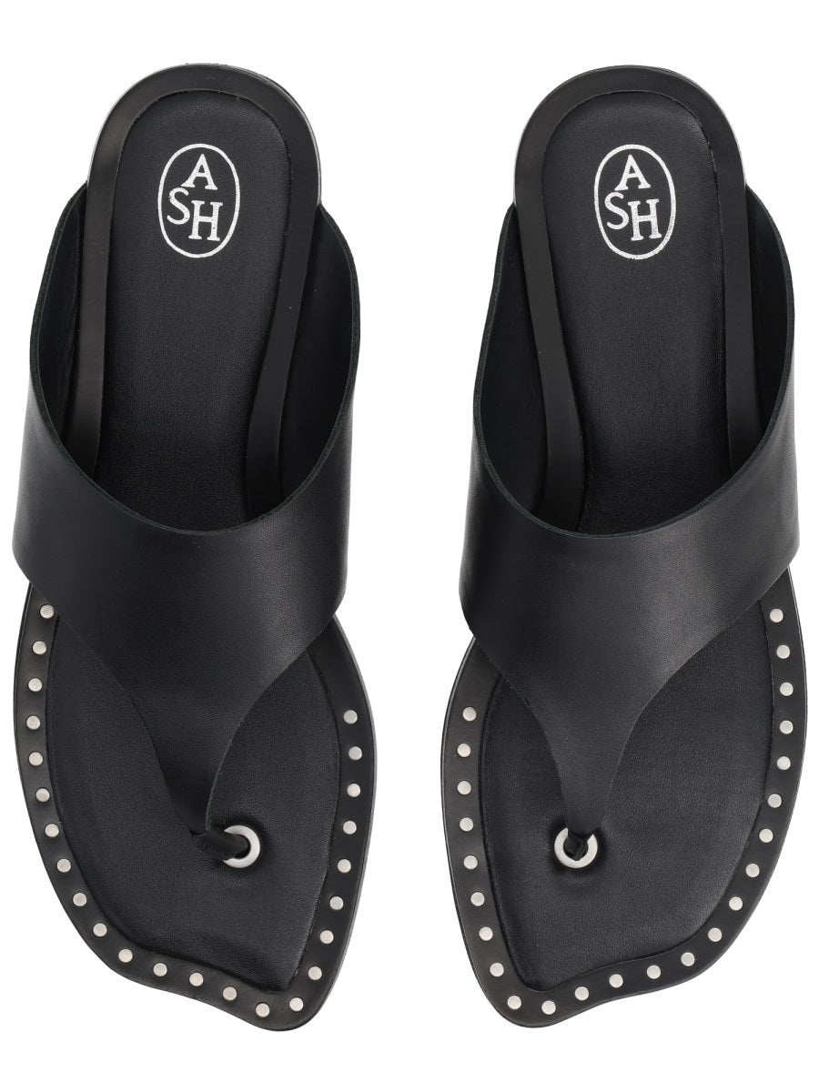 Ash Genius Sandal — Black, view 3