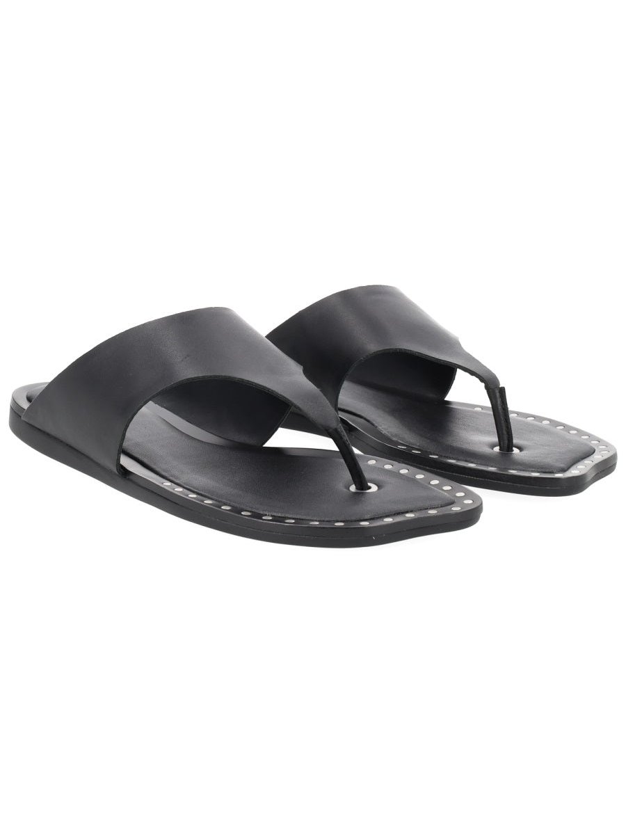 Ash Genius Sandal — Black, view 6