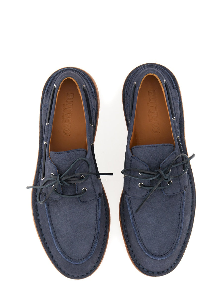 Buttero Argentario Loafer — Blue, view 4