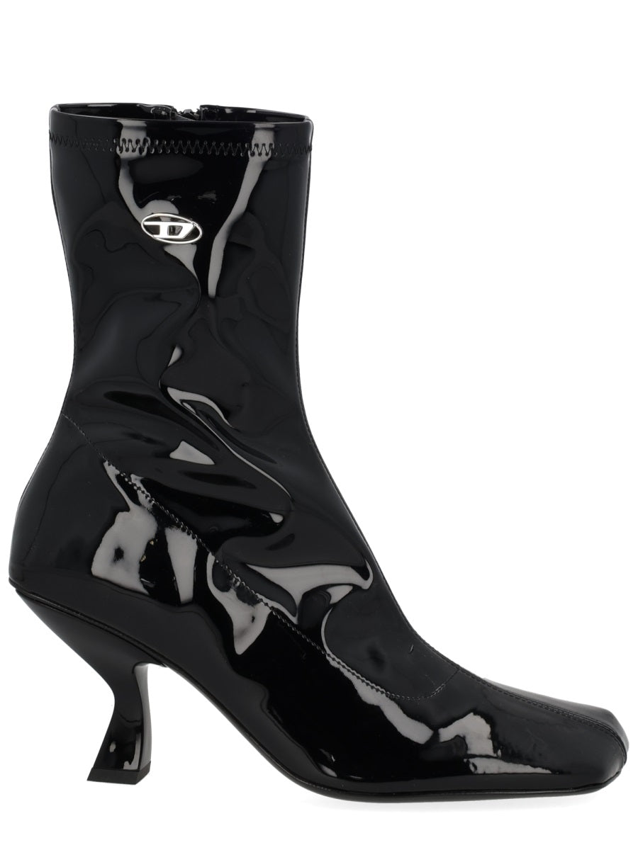 Diesel D-Amber MD Boots — Black, view 3