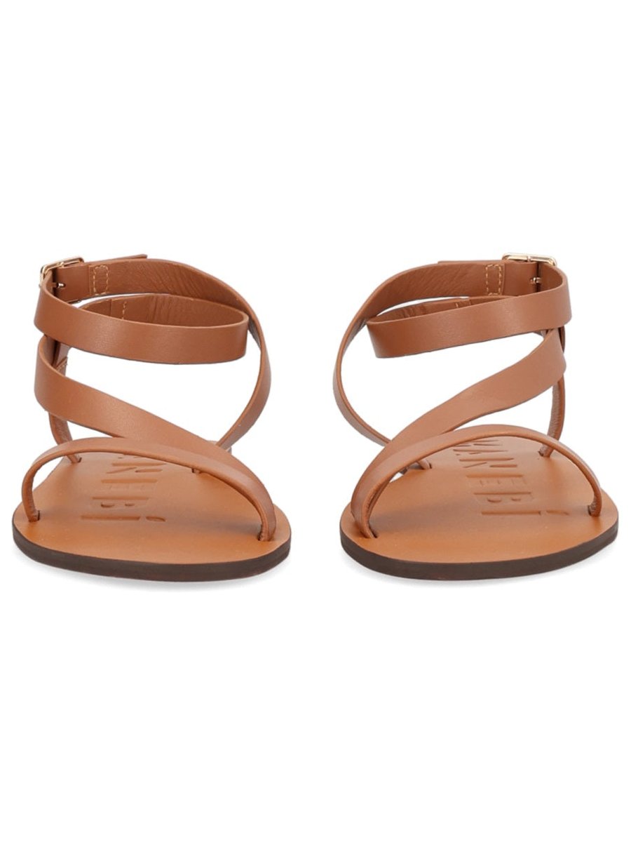 Manebi Canyon Sandals — Brown by Manebi