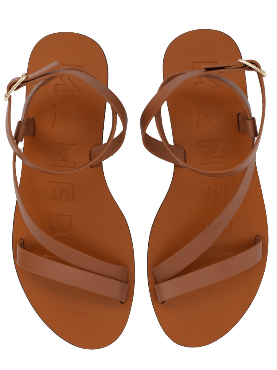 Manebi Canyon Sandals — Brown, view 4