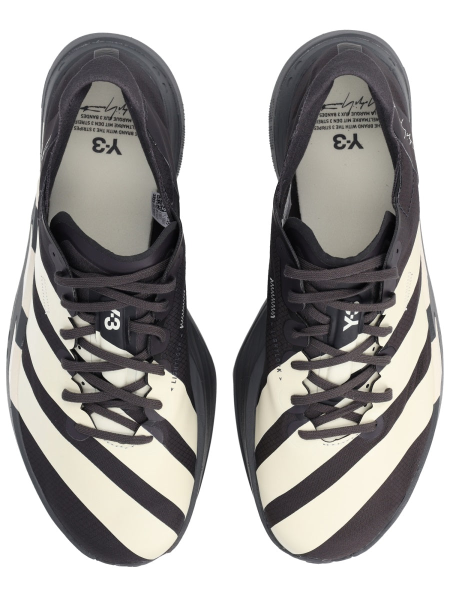 Adidas Adios Pro 4 Sneakers — Black, view 3