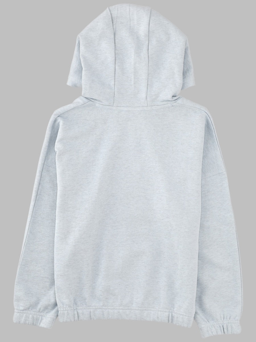 Kenzo Tiger Print Cotton Sweatshirt — Blue, view 2