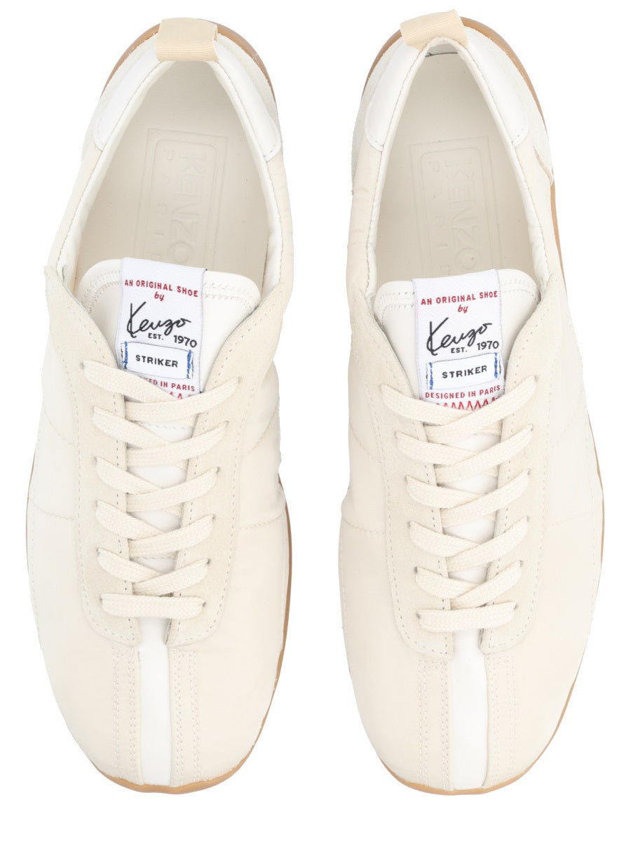 Kenzo Striker Sneaker — Beige, view 3