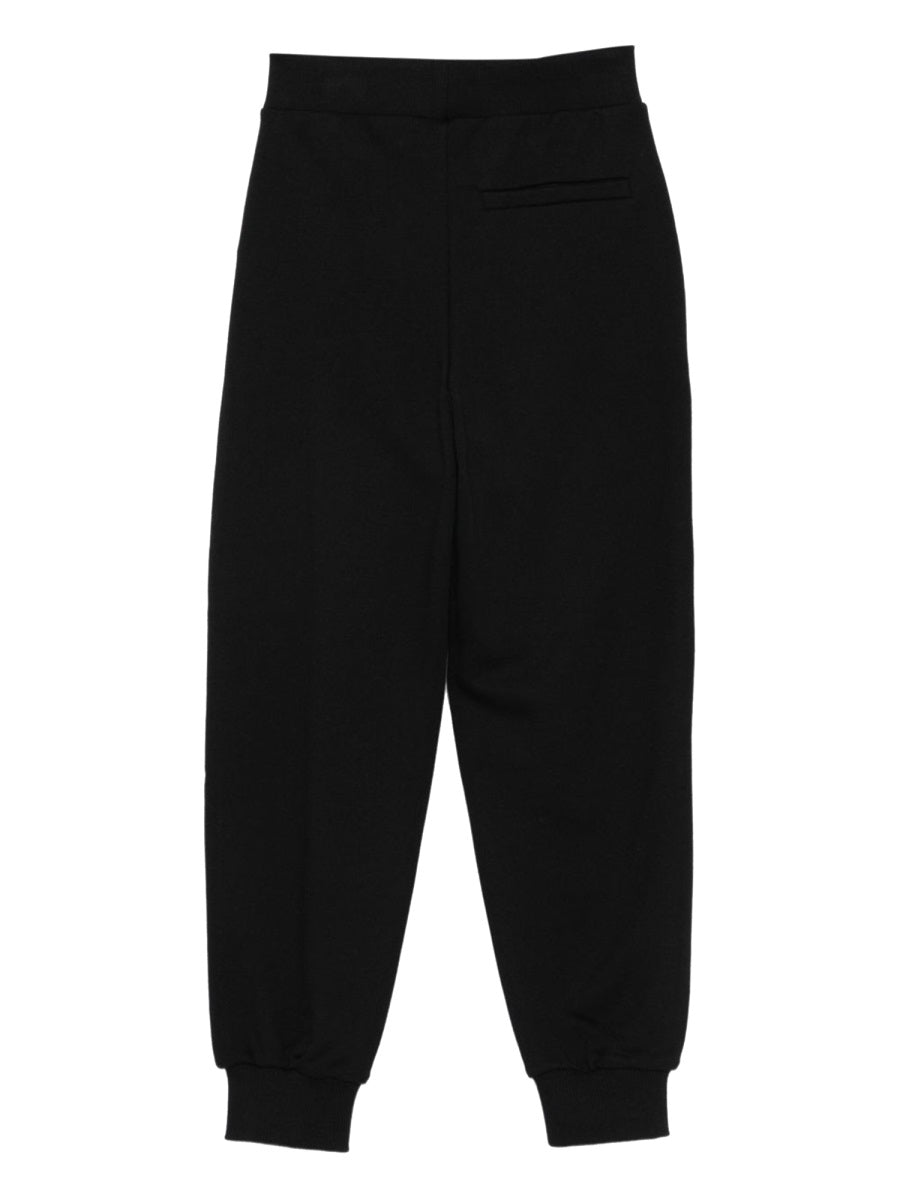 Balmain Cotton Jersey Joggers — Black, view 3
