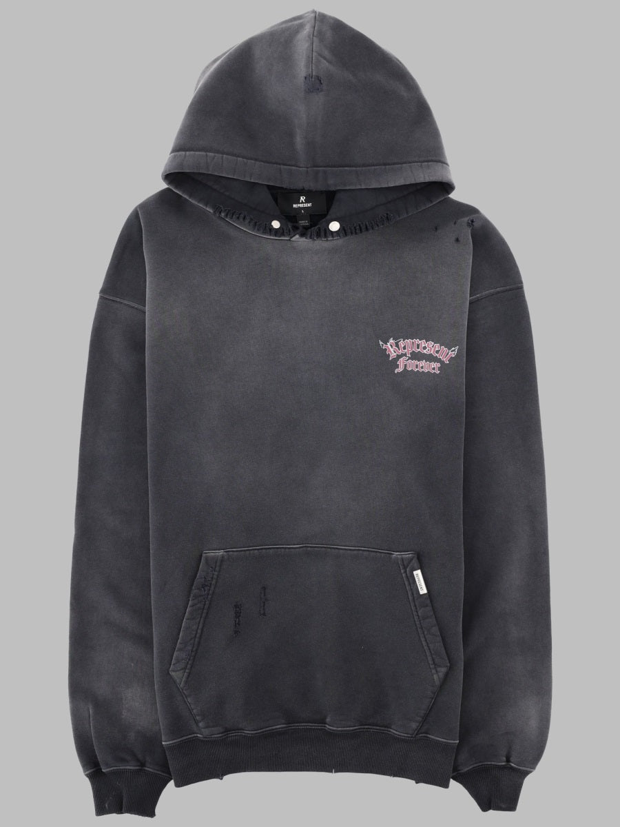 Represent Duality Sweatshirt — Charcoal by Represent