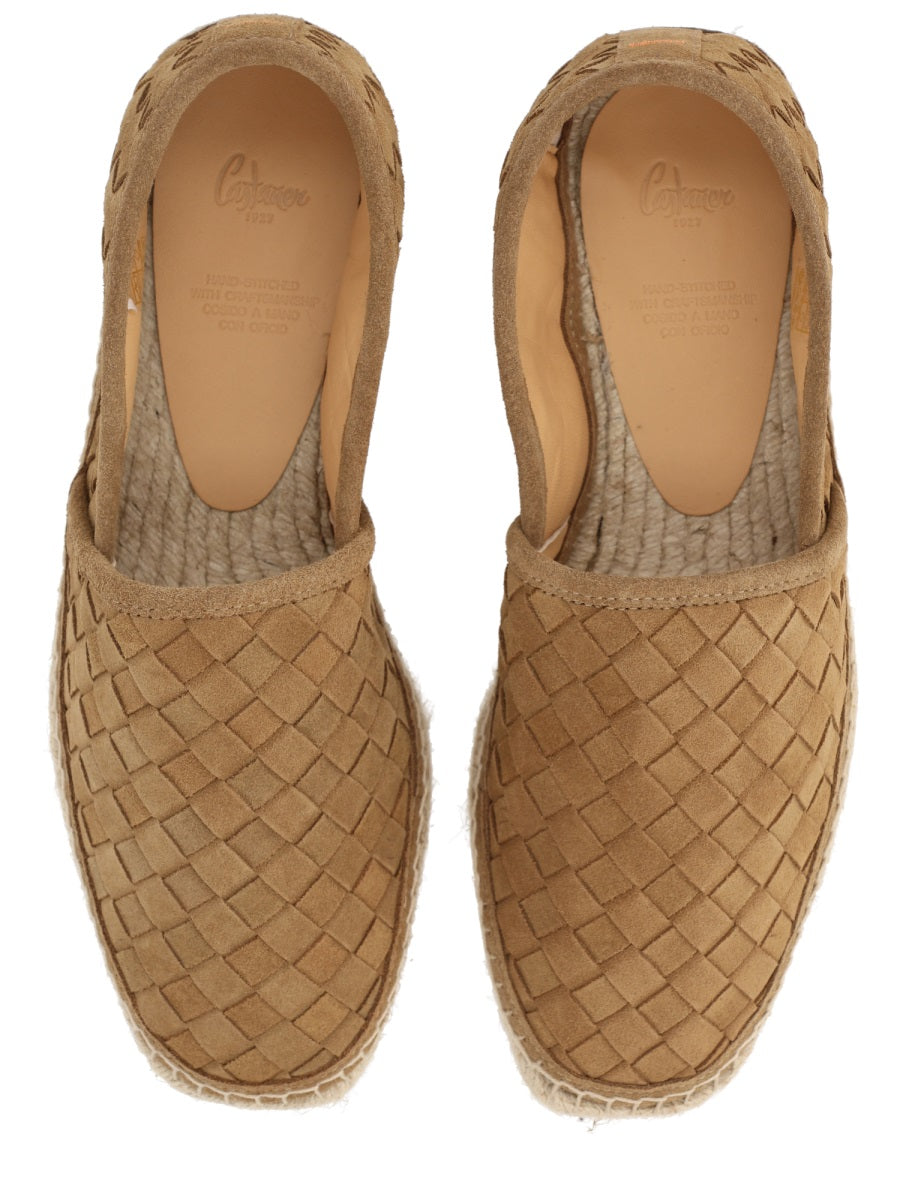 CastañEr Porto Espadrille Flat — Beige, view 3