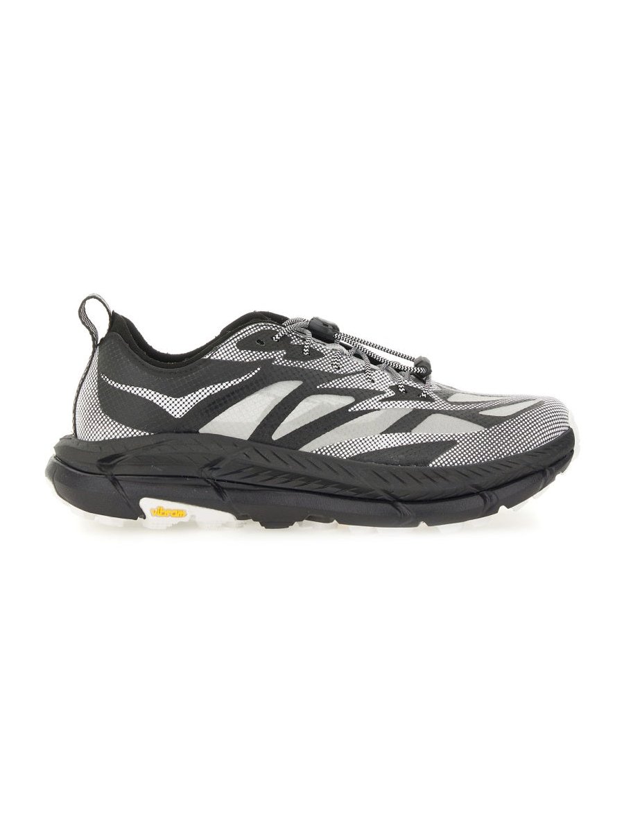 Hoka Mafate Speed 4 Lite Sneakers — Black, view 4