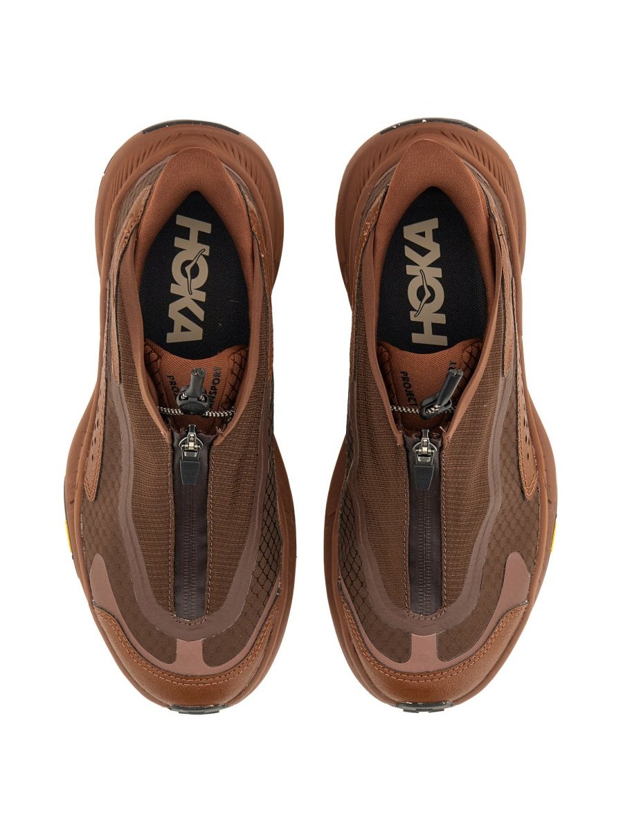 Hoka Project Transport Sneaker — Brown, view 4