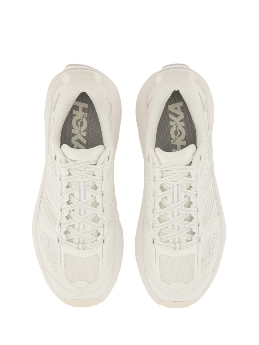 Hoka Mafate Speed Sneaker — White, view 6
