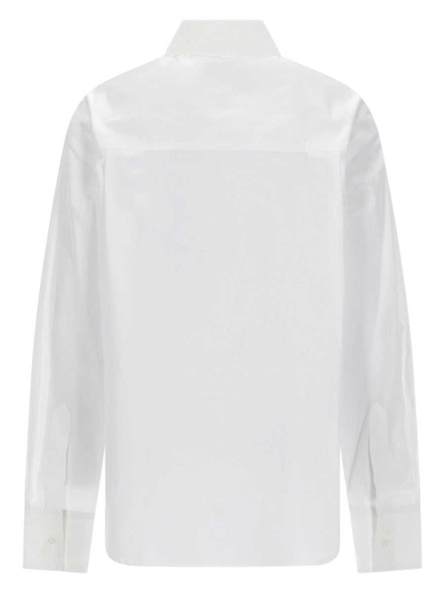 Loulou De Saison Lee Shirt — White, view 2