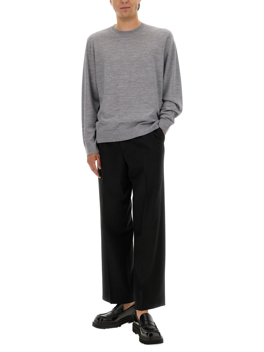 Theory Wool Jersey Sweater — Gray by Theory