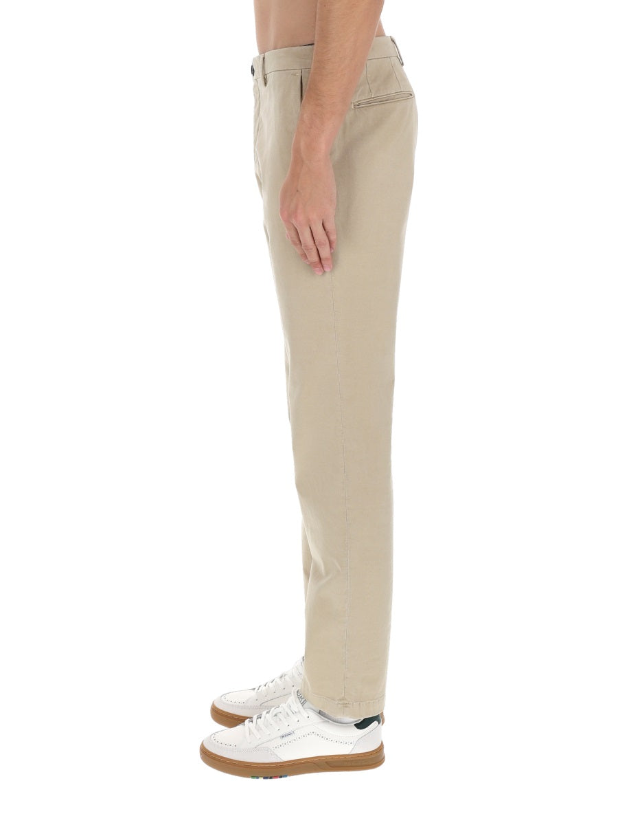 Ps Paul Smith Organic Cotton Chino Pants — Brown, view 4