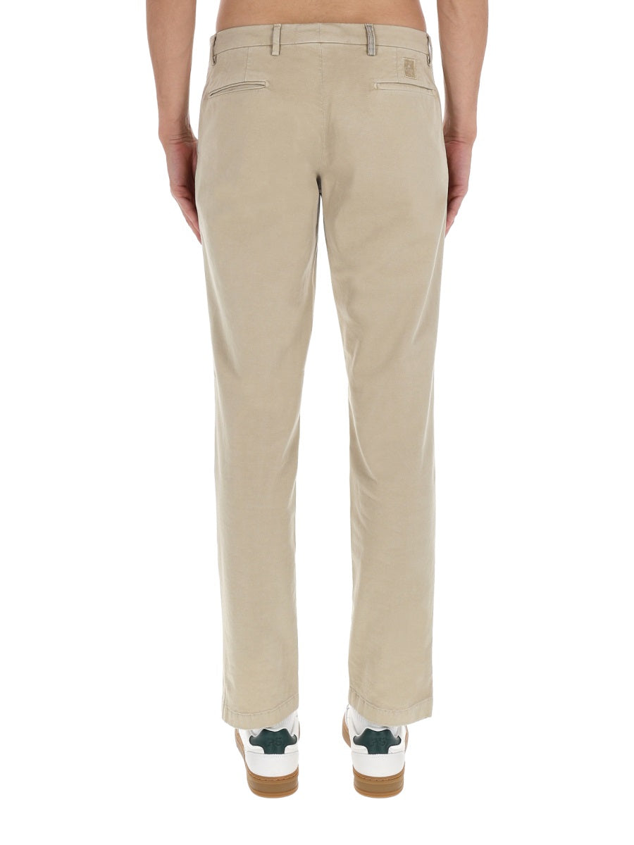 Ps Paul Smith Organic Cotton Chino Pants — Brown, view 5