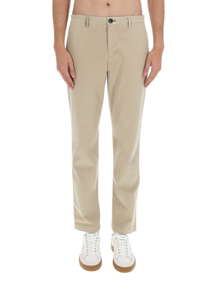 Ps Paul Smith Organic Cotton Chino Pants — Brown, view 6