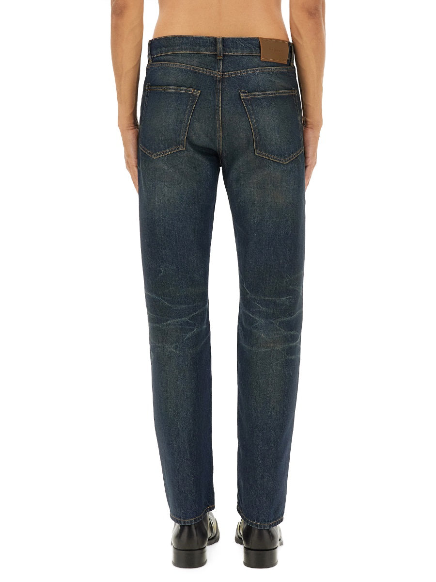 Our Legacy First Cut Jeans — Blue, view 3
