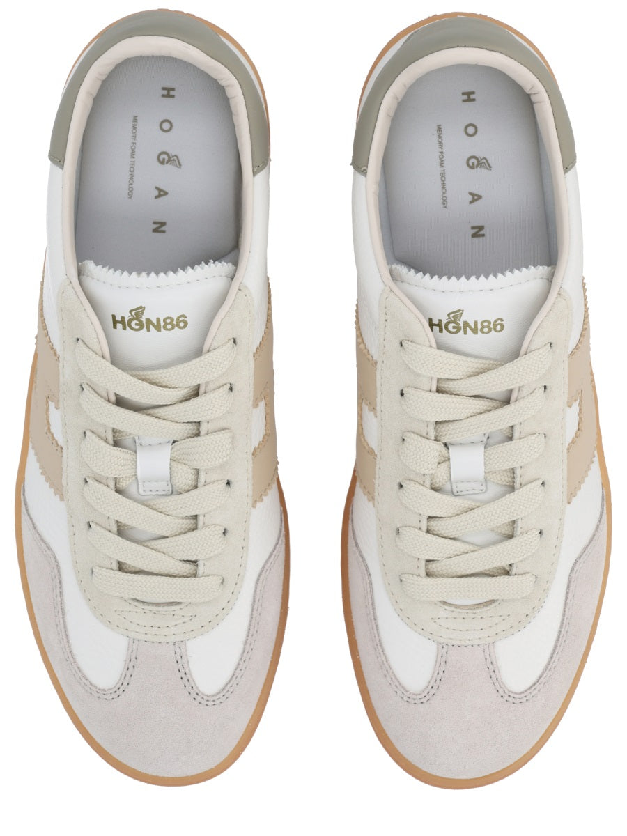 Hogan Multicolor Calf Leather Sneakers — Multicolor, view 3