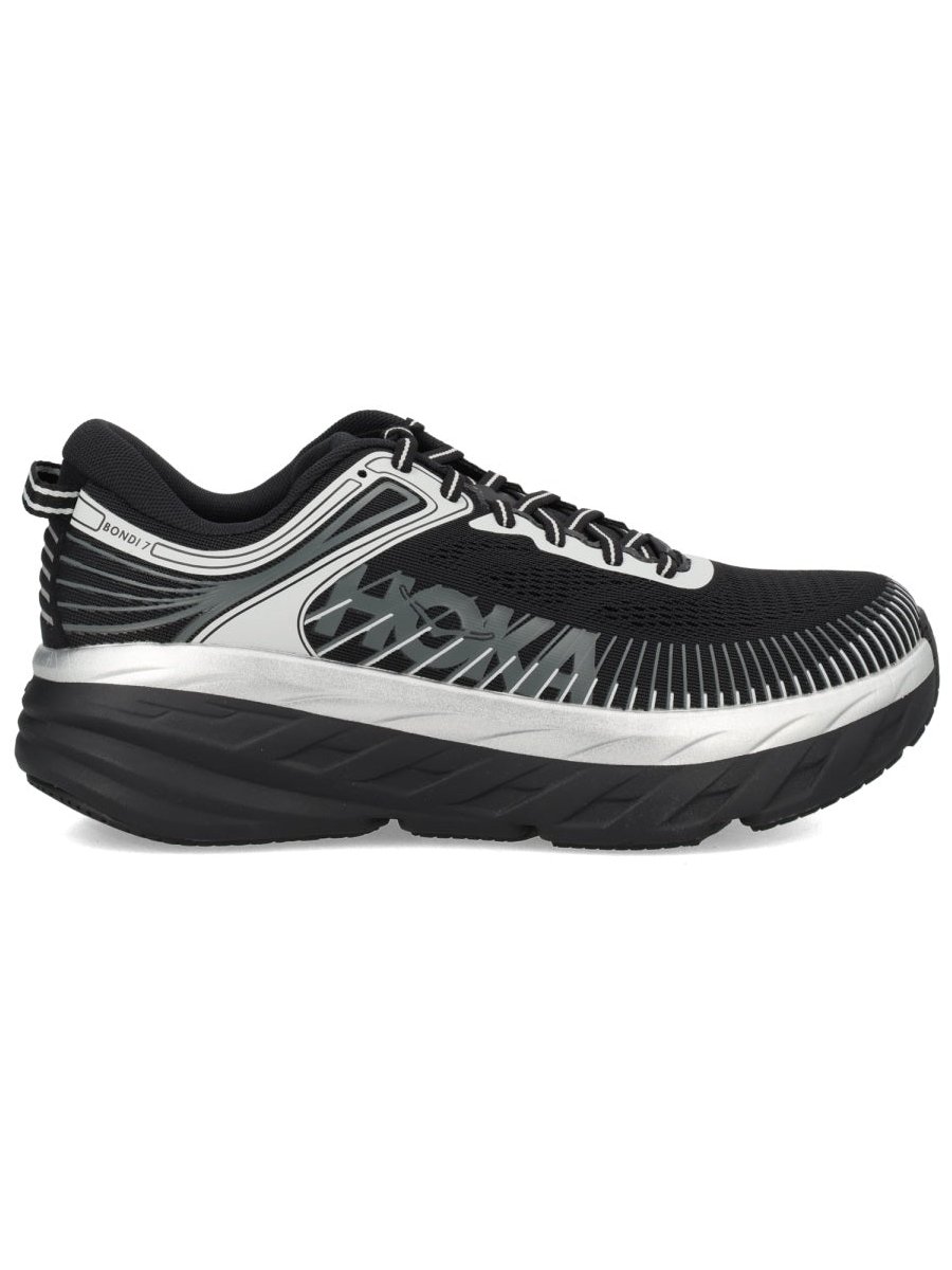 Hoka Bondi Sneaker — Black, view 5