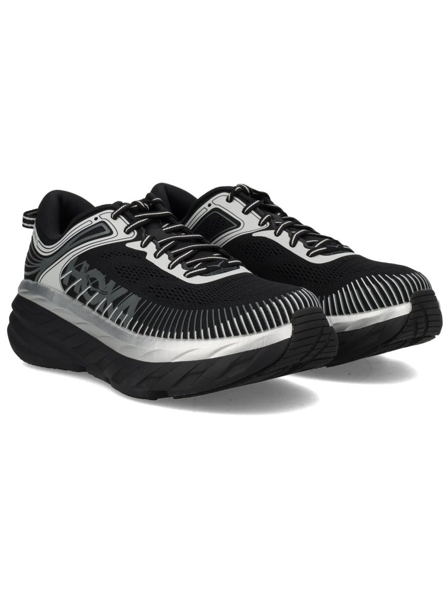 Hoka Bondi Sneaker — Black, view 6