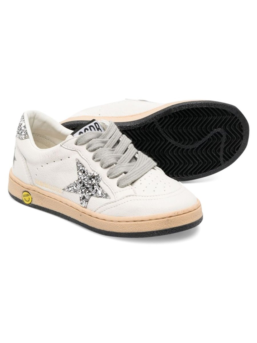 Golden Goose Ball Star Sneakers — White, view 2