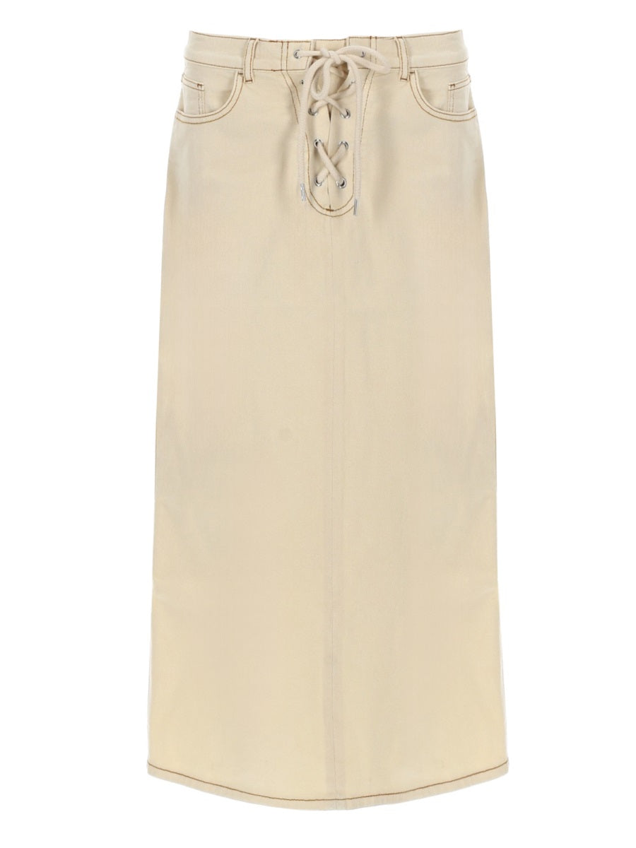 Baum Und Pferdgarten Shilan Skirt — Ivory by Baum Und Pferdgarten