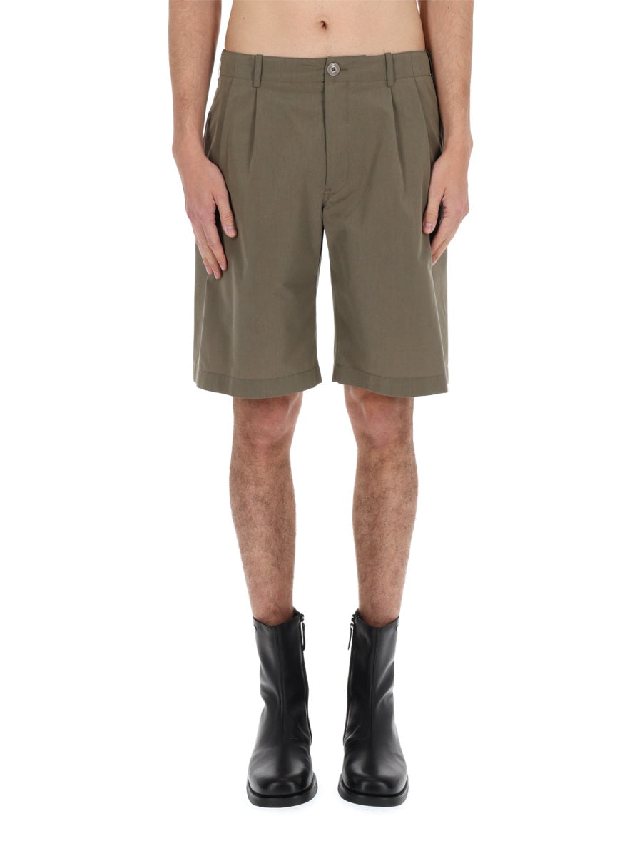 Our Legacy Shorts — Green, view 3