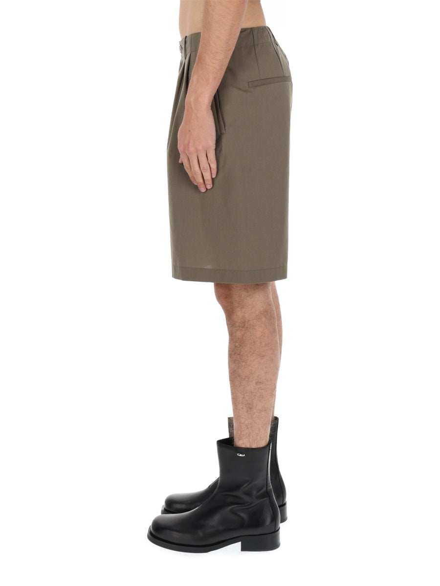 Our Legacy Shorts — Green, view 4