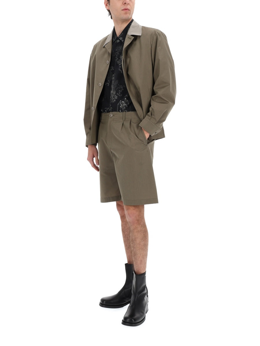 Our Legacy Shorts — Green, view 6