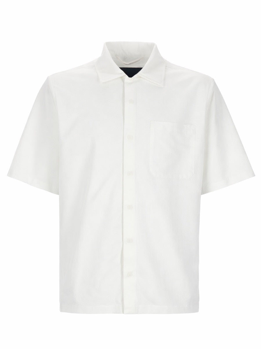 Herno Chest Pocket Shirt — White, view 2