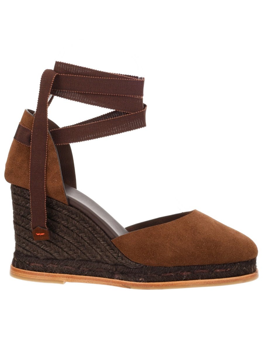 CastañEr Camila Espadrille Flat — Brown, view 3