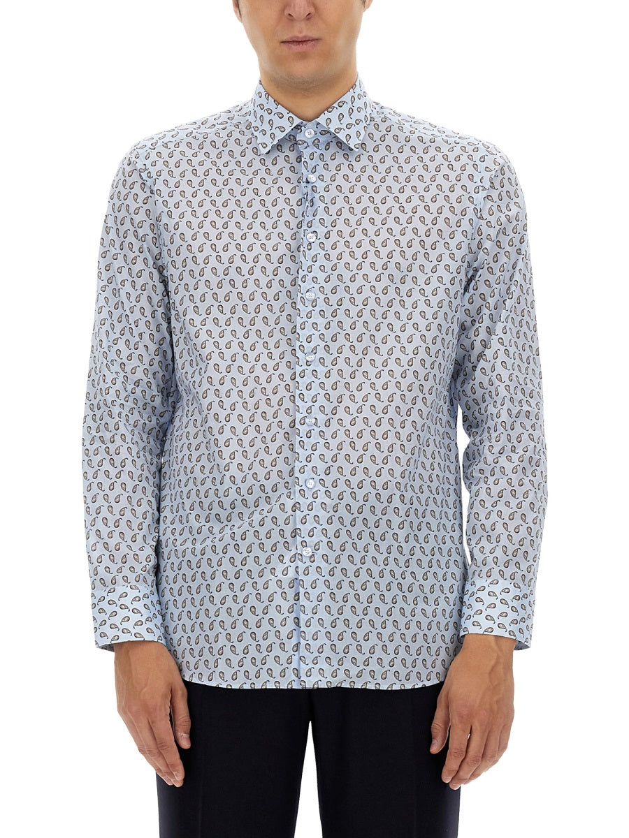 Etro Rome Shirt — Blue, view 3