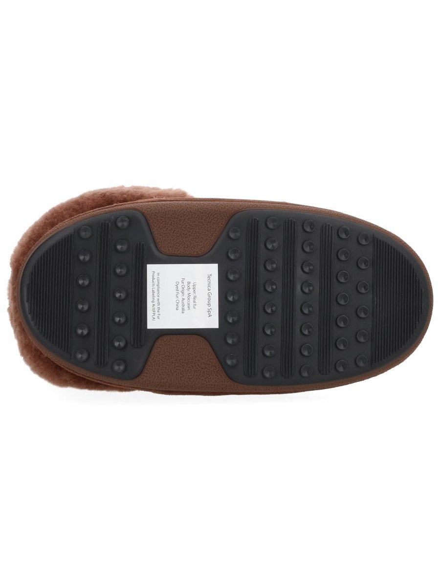 Moon Boot Mule Chalet Boot — Brown, view 4