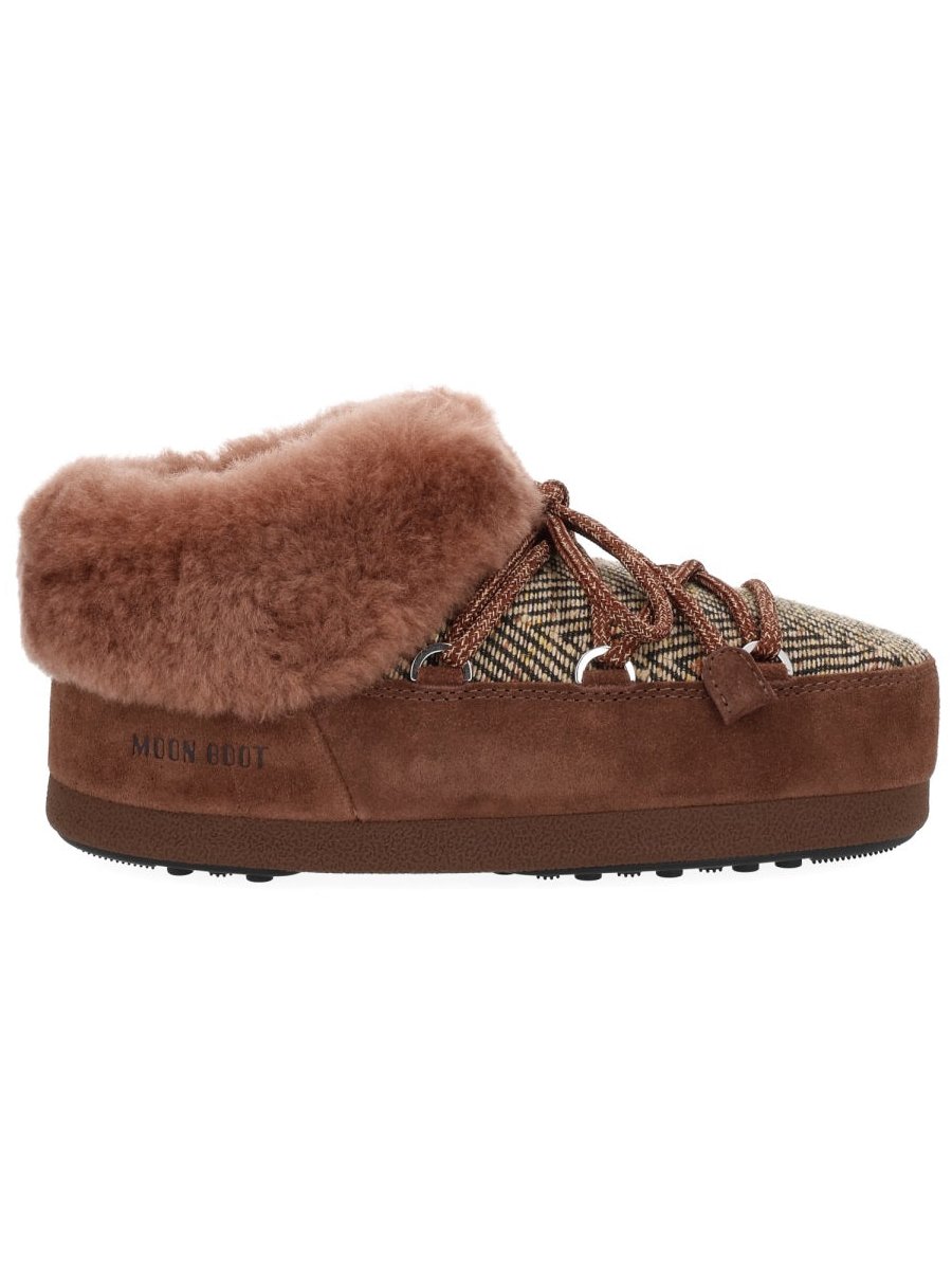 Moon Boot Mule Chalet Boot — Brown, view 5