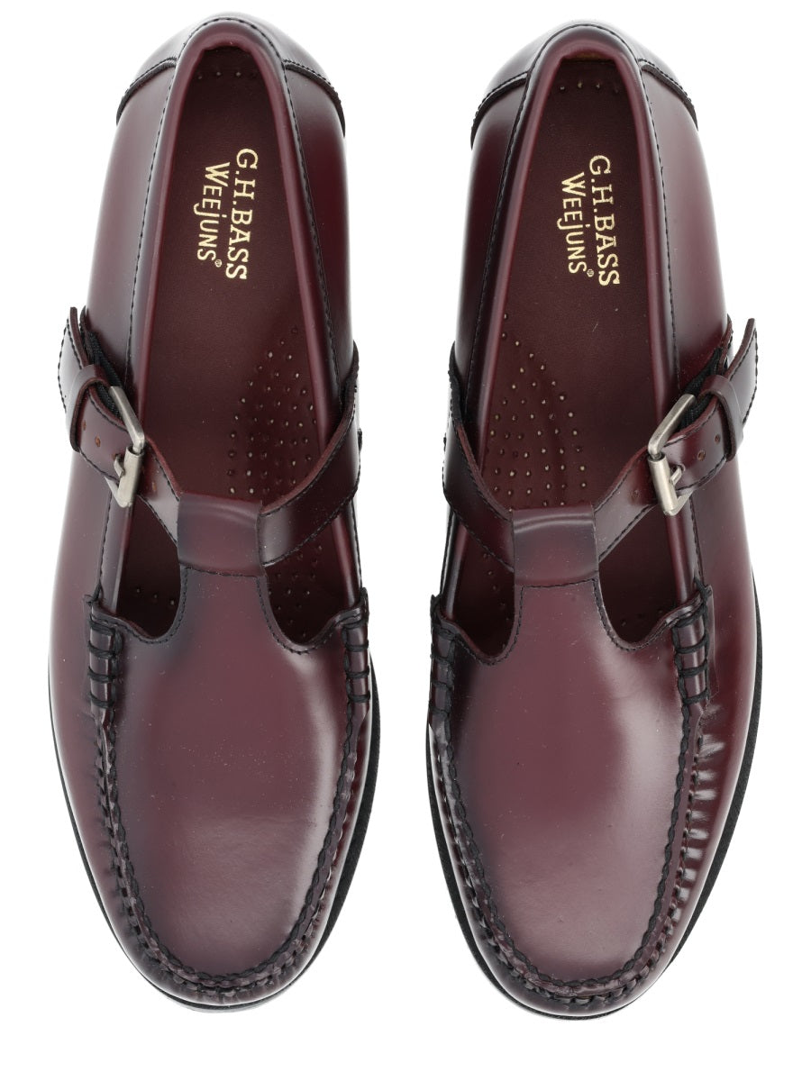 G.H. Bass & Co. Mary Jane Weejun Loafer — Burgundy, view 4