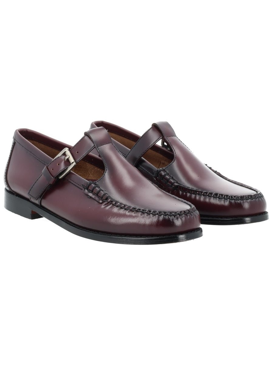 G.H. Bass & Co. Mary Jane Weejun Loafer — Burgundy, view 6