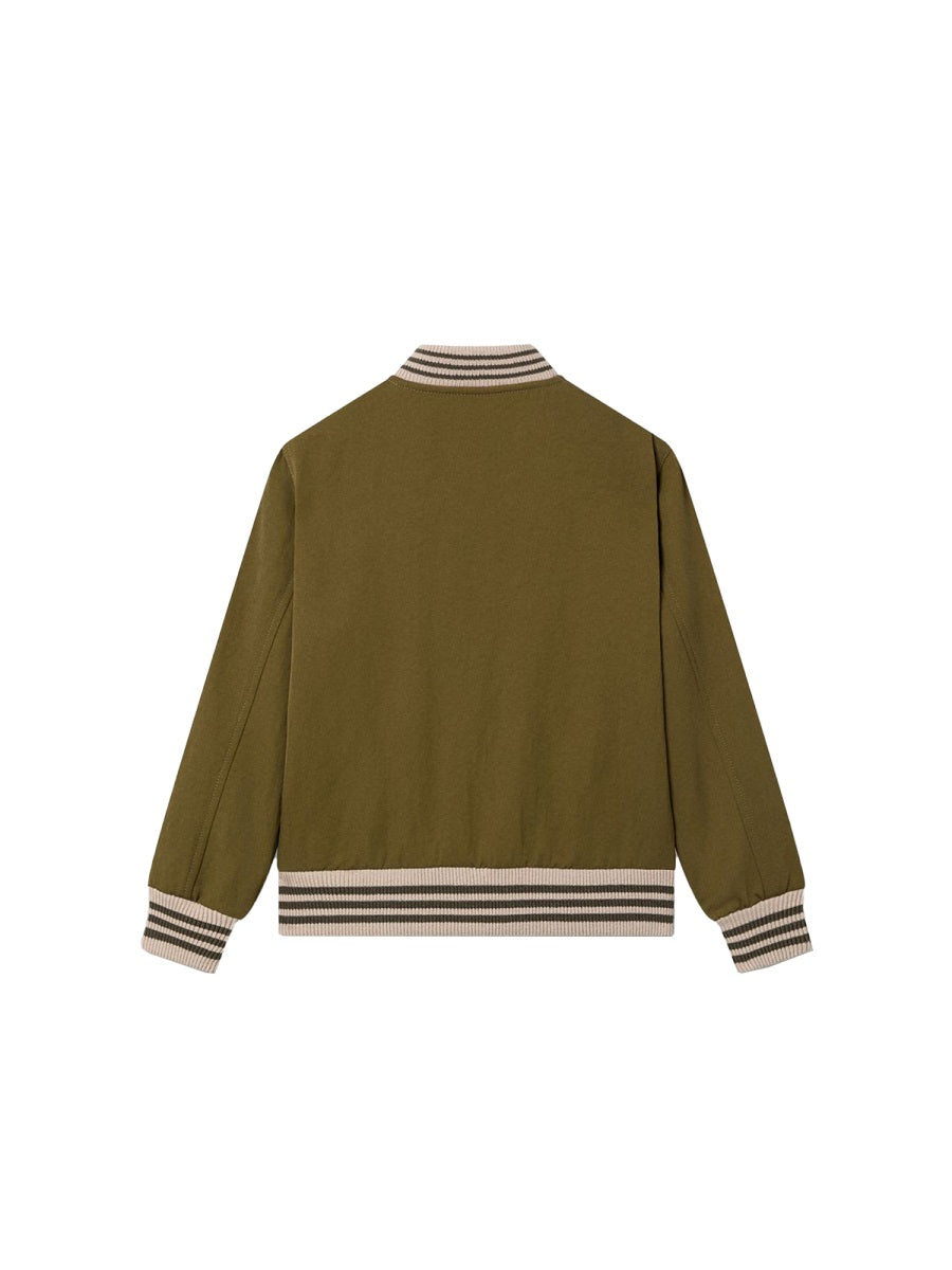 Golden Goose Nylon with Signature Logo Jacket — Brown, view 2
