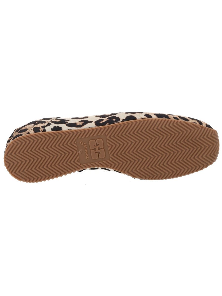 Ganni Ballerina Sporty Flat — Multicolor, view 4