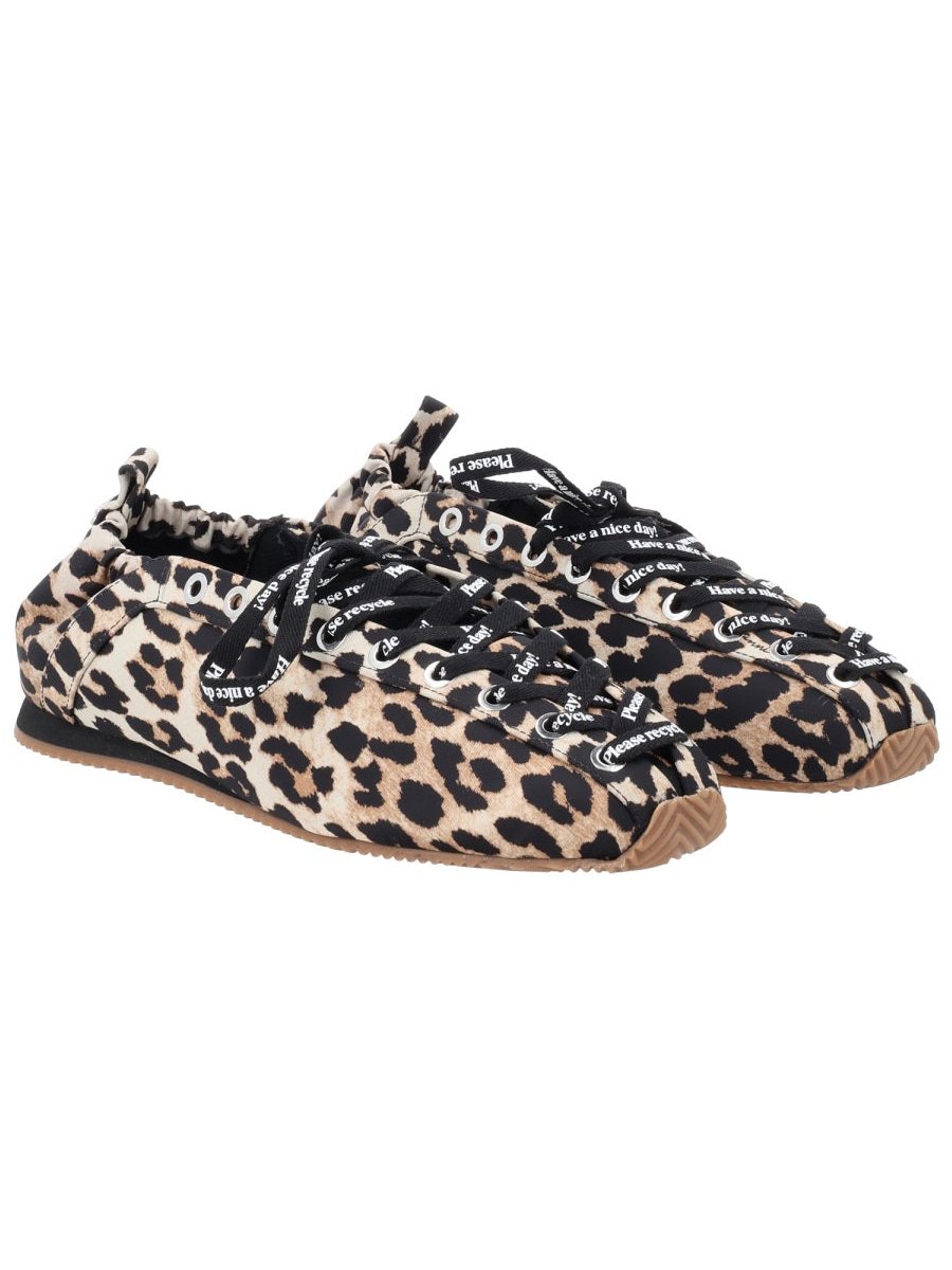 Ganni Ballerina Sporty Flat — Multicolor, view 6