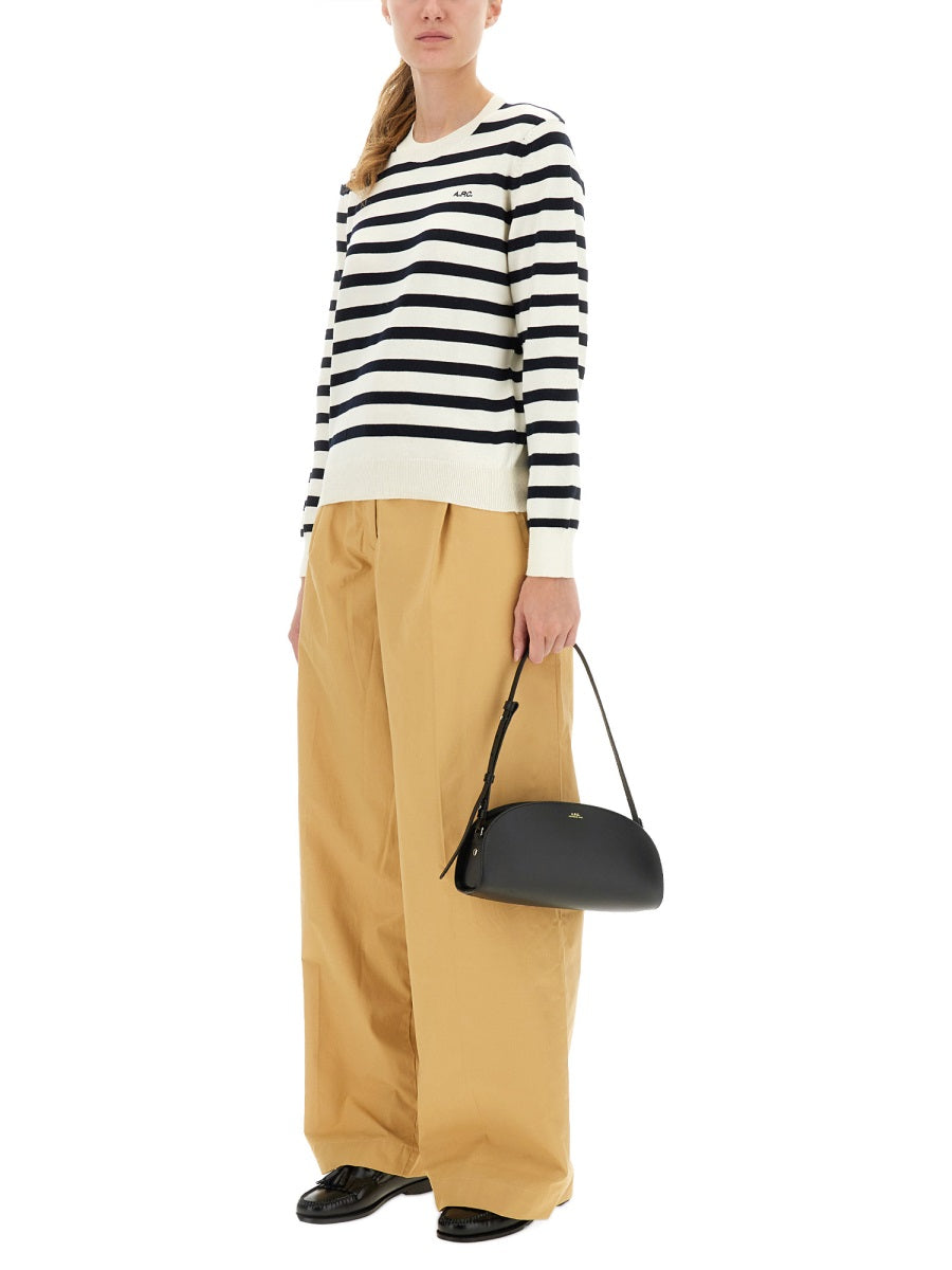 A.P.C. Veronica Trousers — Yellow, view 3