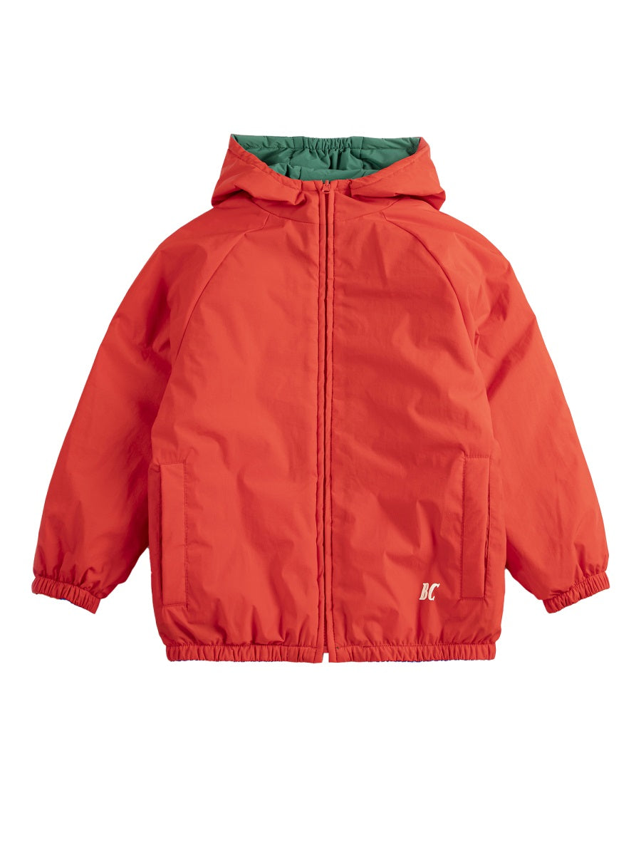 Bobo Choses Reversible Recycled Polyamide Jacket — Multicolor, view 3