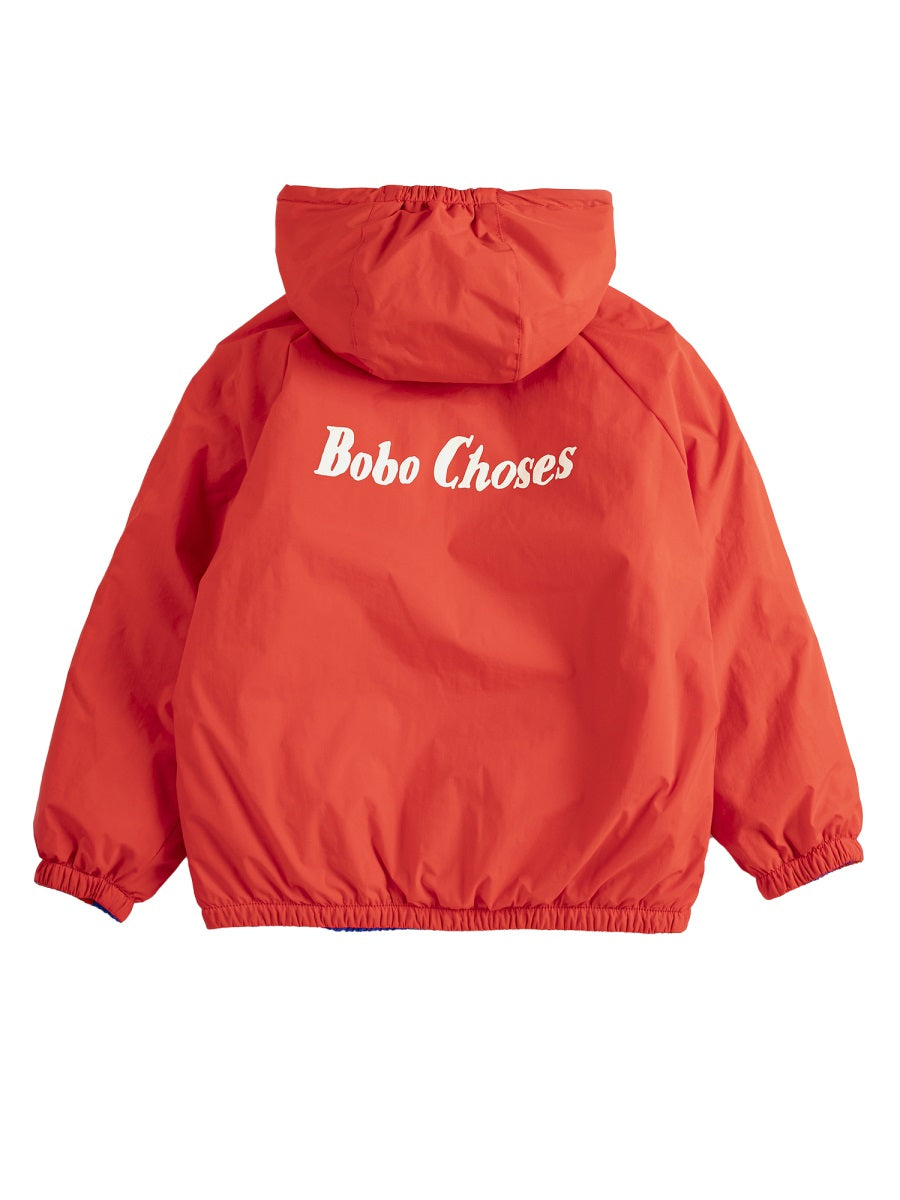 Bobo Choses Reversible Recycled Polyamide Jacket — Multicolor, view 4