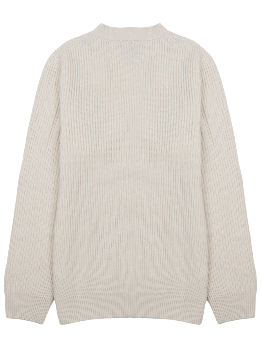 Mc2 Saint Barth Cardigan — Beige, view 2