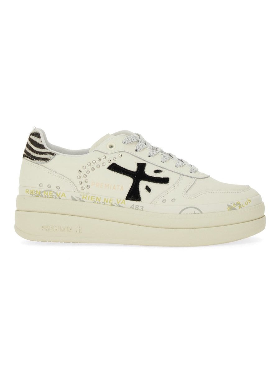 Premiata Micol Sneaker — White, view 4