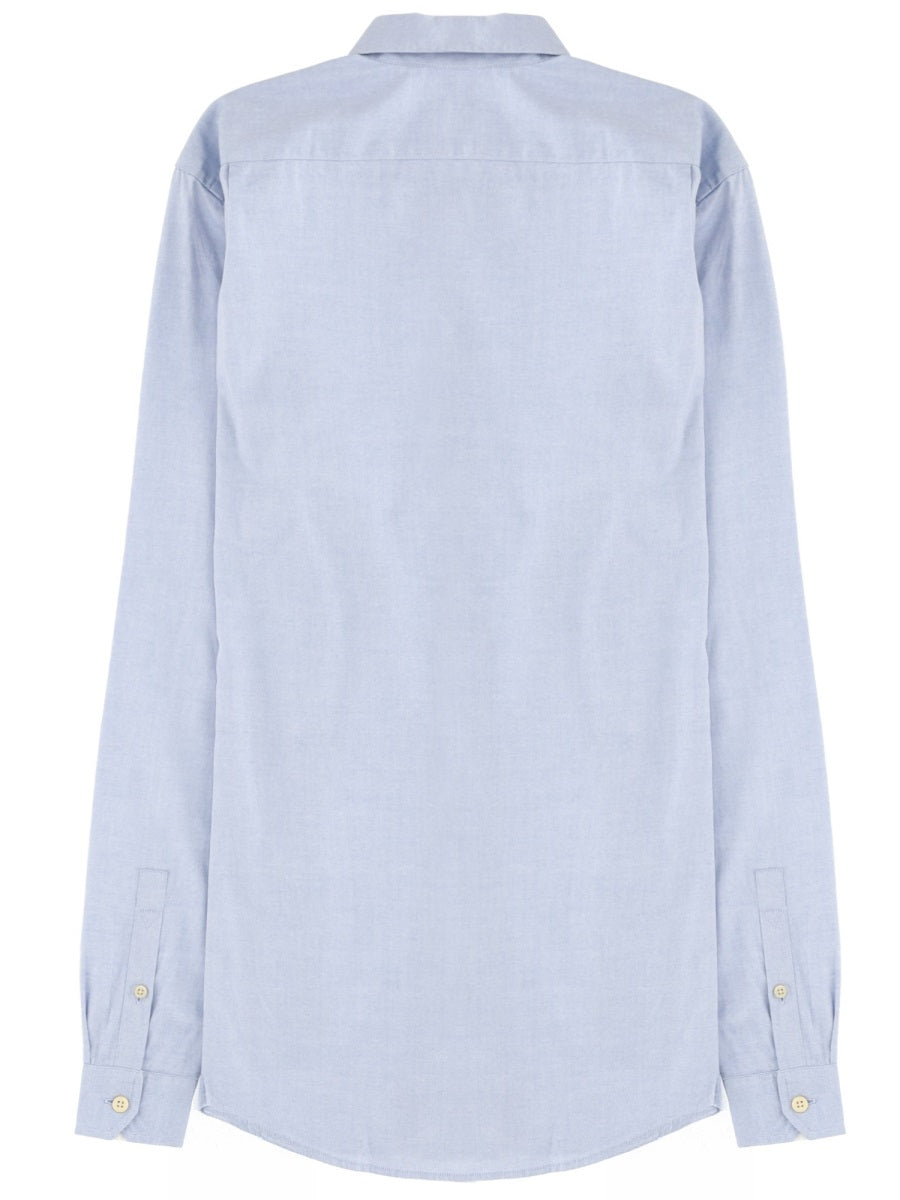 Ps Paul Smith Organic Cotton Shirt — Blue, view 6