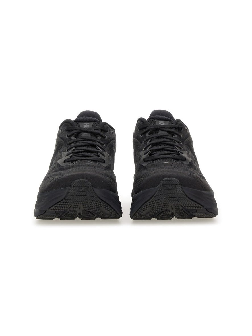 Hoka Clifton 10 Sneaker — Black, view 3