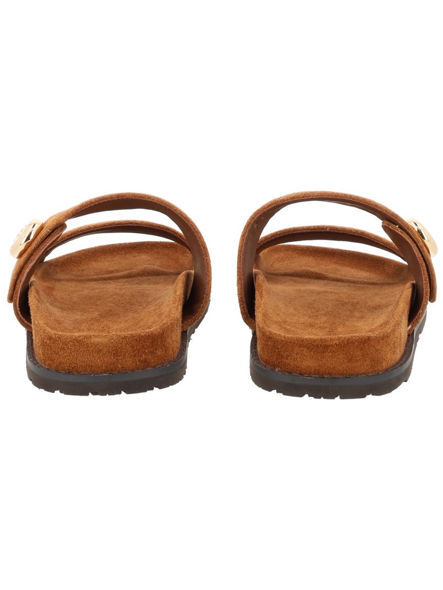 Tory Burch Romy Sandals — Beige, view 2
